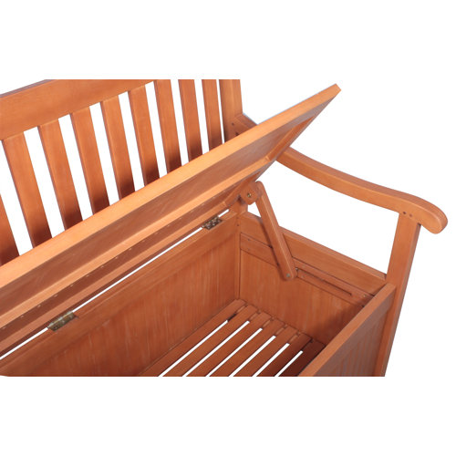 Garten Living Banktruhe Houston aus Holz & Bewertungen Wayfair.de